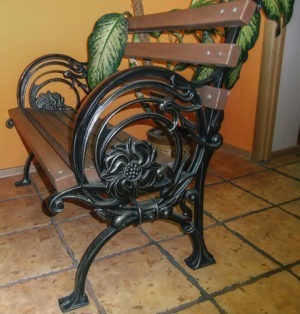 Скамейка чугунная «Рандеву»